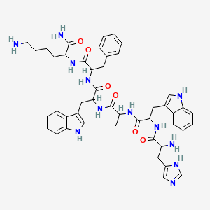GHRP-6 Acetate molecular structure