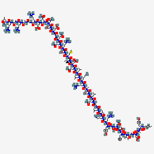 Tesamorelin molecular structure