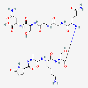 Thymalin molecular structure